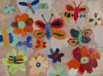 Schmetterlinge und Blumen