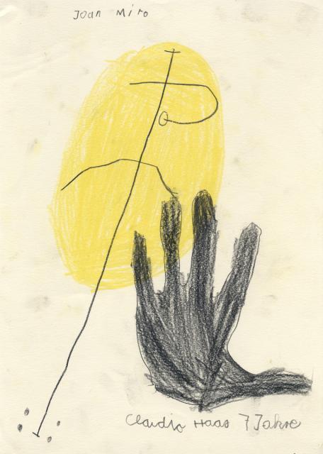 Miró: Zeichnen nach einer Vorlage