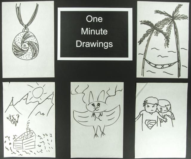 One Minute Drawings