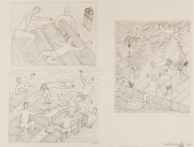 Personen: Szenen im Schwimmbad