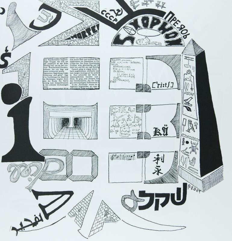 1992 "Schriftbilder"