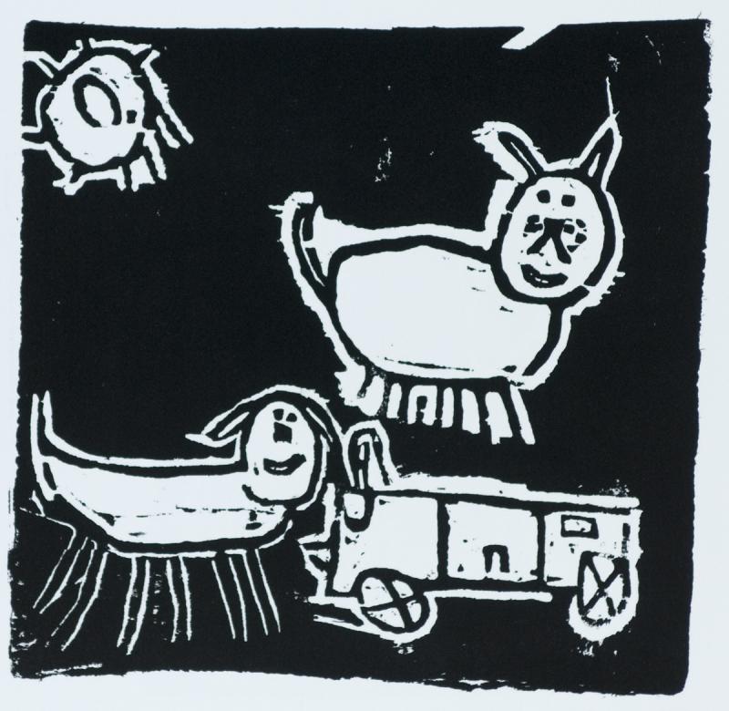 2011:  Bilder aus Holz