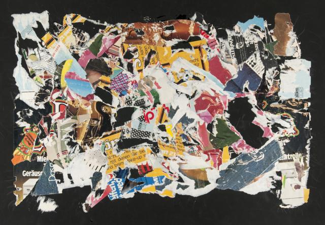 Collage und Decollage