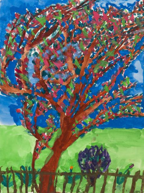 Jahreszeit Frühjahr: Frühlingsbaum