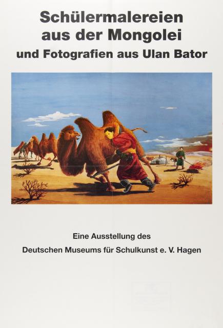 Schülermalereien aus der Mongolei