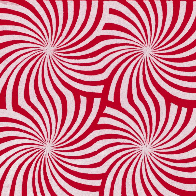 1991 Siebdruck Op Art