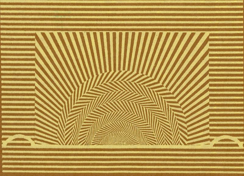 1991 Siebdruck Op Art