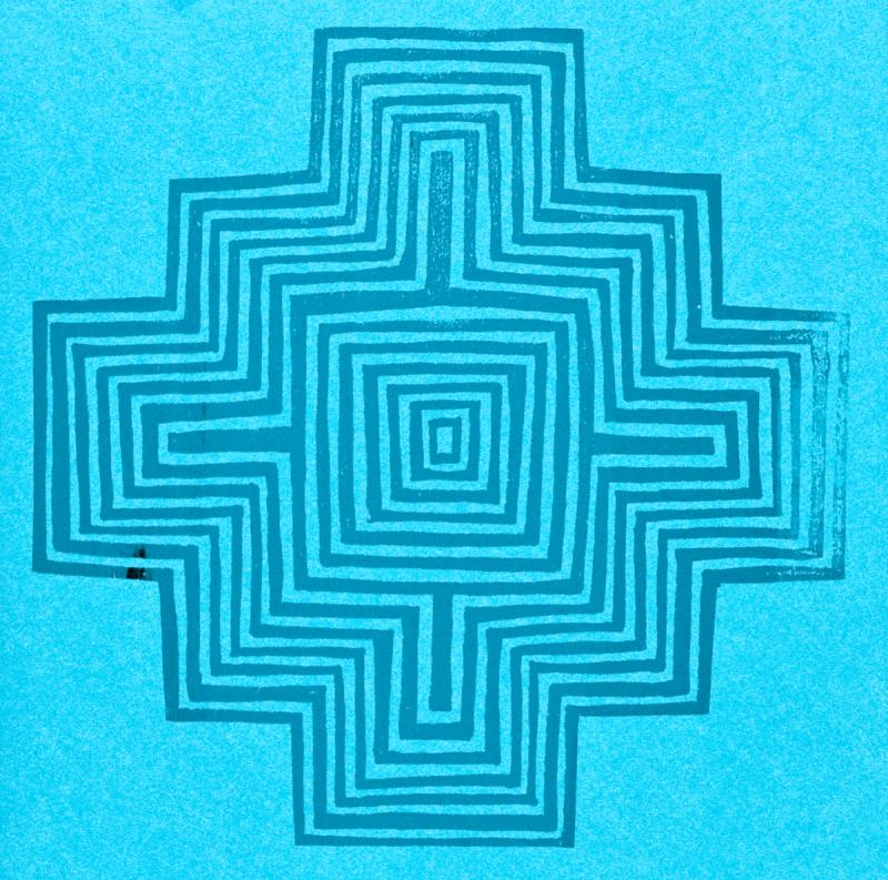 1991 Siebdruck Op Art