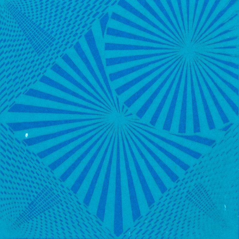 1991 Siebdruck Op Art