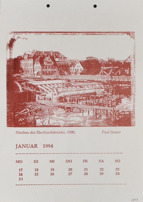 Tübinger Ansichten in Photographie und Siebdruck von 1864 bis 1994