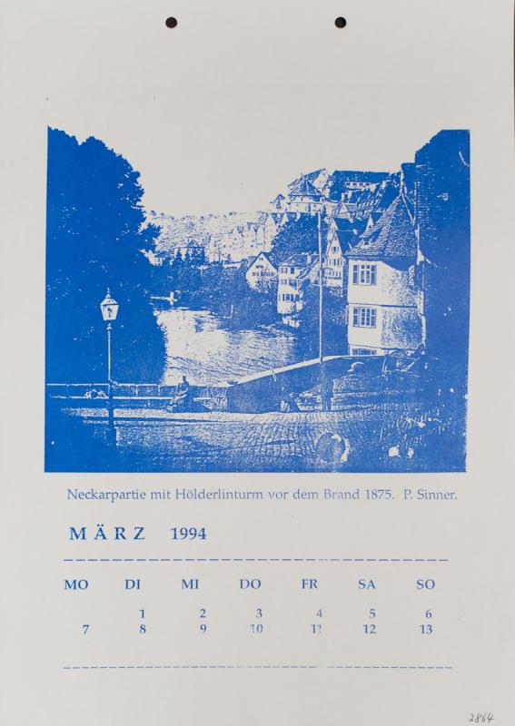 Tübinger Ansichten in Photographie und Siebdruck von 1864 bis 1994