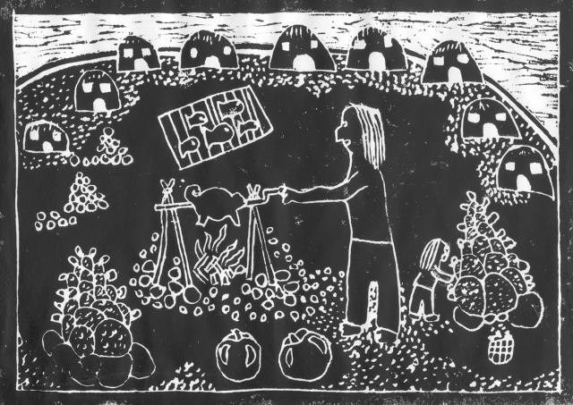 Das Leben der Indianer in Amerika