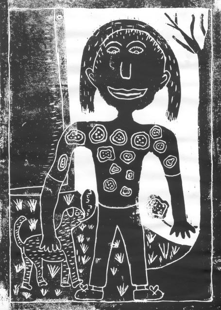 Eine erfundene Figur lernt die Welt kennen