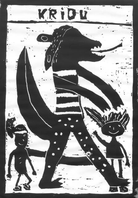 Eine erfundene Figur lernt die Welt kennen