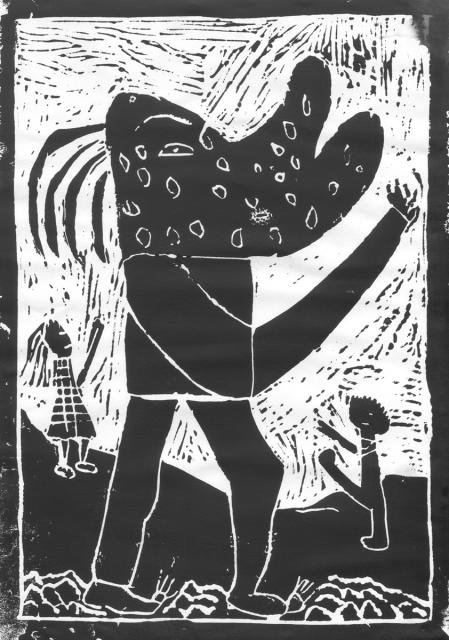 Eine erfundene Figur lernt die Welt kennen