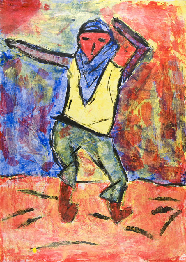 Personen in Bewegung