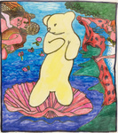 Verfremdung eines Gemäldes