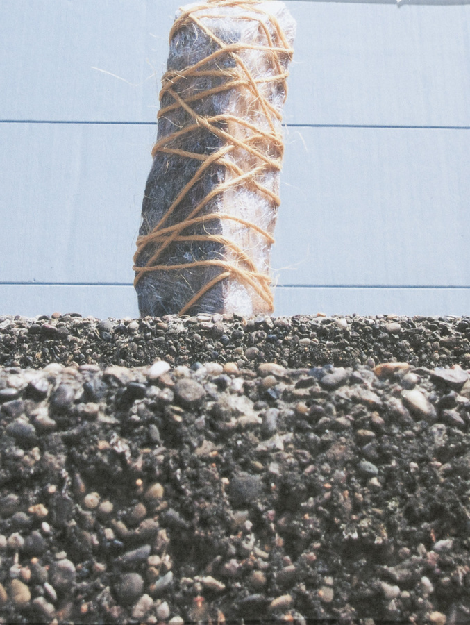 Verschnürte Plastik