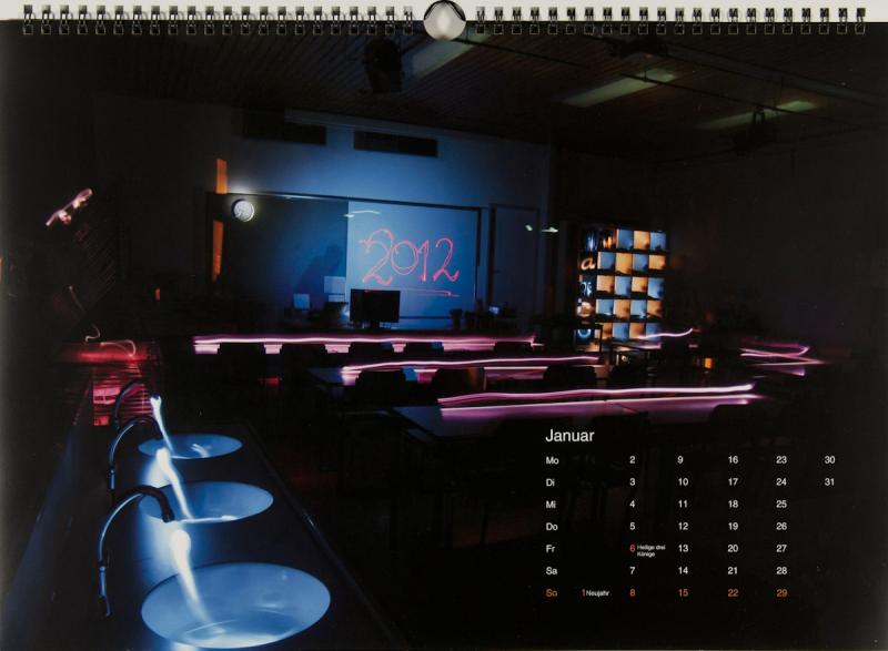 2012 Nachts in der Schule