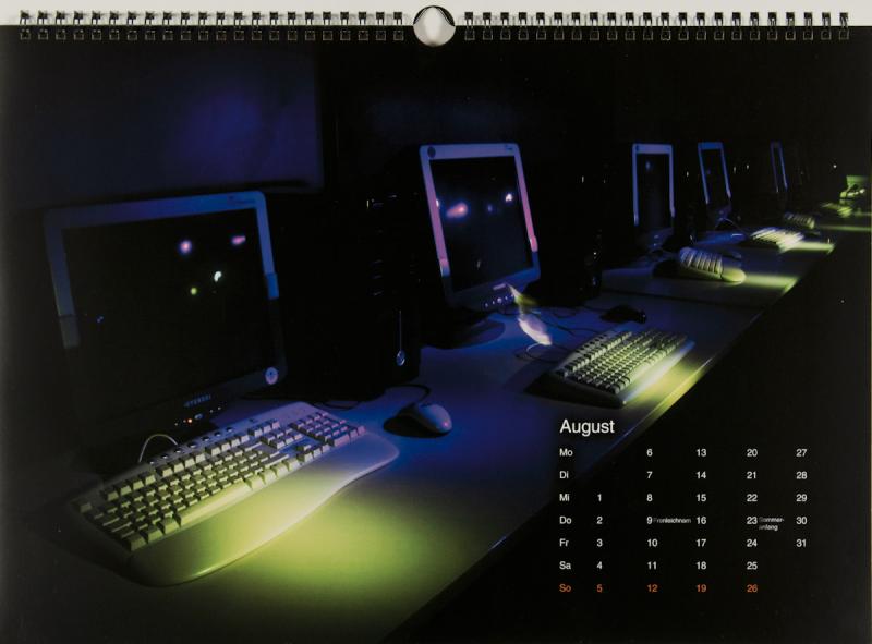 2012 Nachts in der Schule