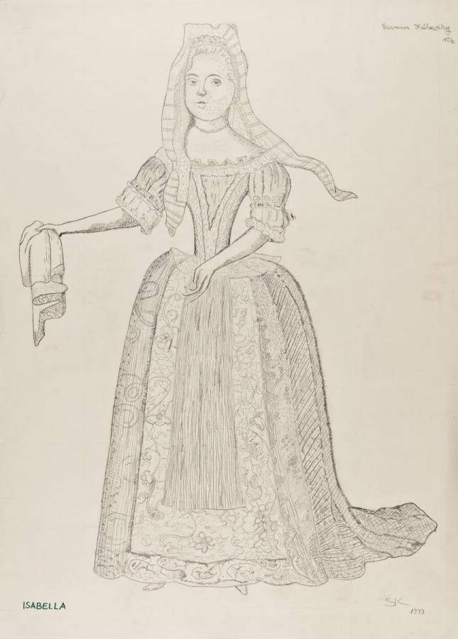 Person: Figuren aus der Commedia Dell' Arte