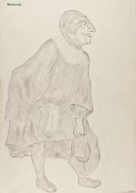 Person: Figuren aus der Commedia Dell' Arte