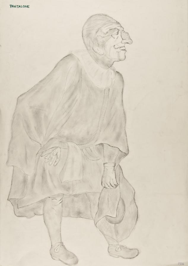 Person: Figuren aus der Commedia Dell' Arte