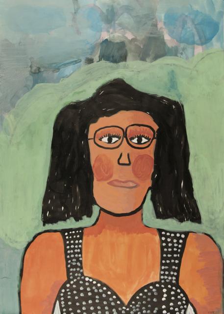 Expressives Porträt