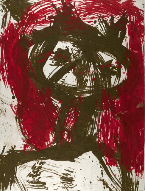 Schnellmalen mit Brett vorm Kopf bei unter Null Grad