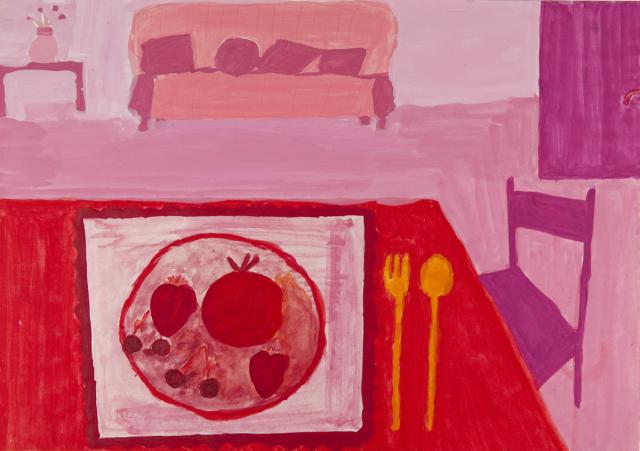 Stillleben - Farbabstufungen einer Grundfarbe