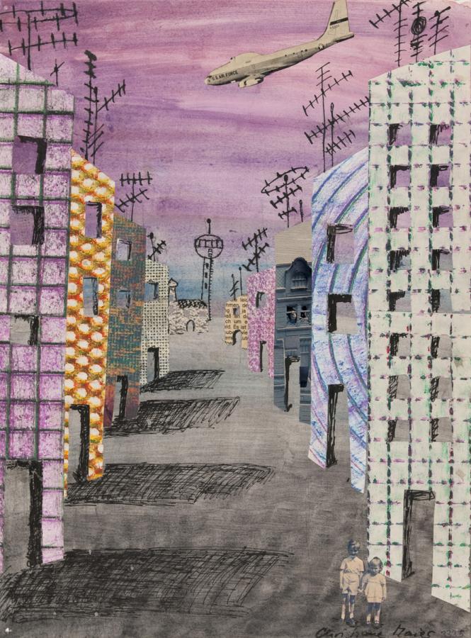 Surrealistische Stadt