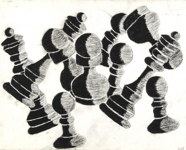 Geometrische Formen: Schachfiguren