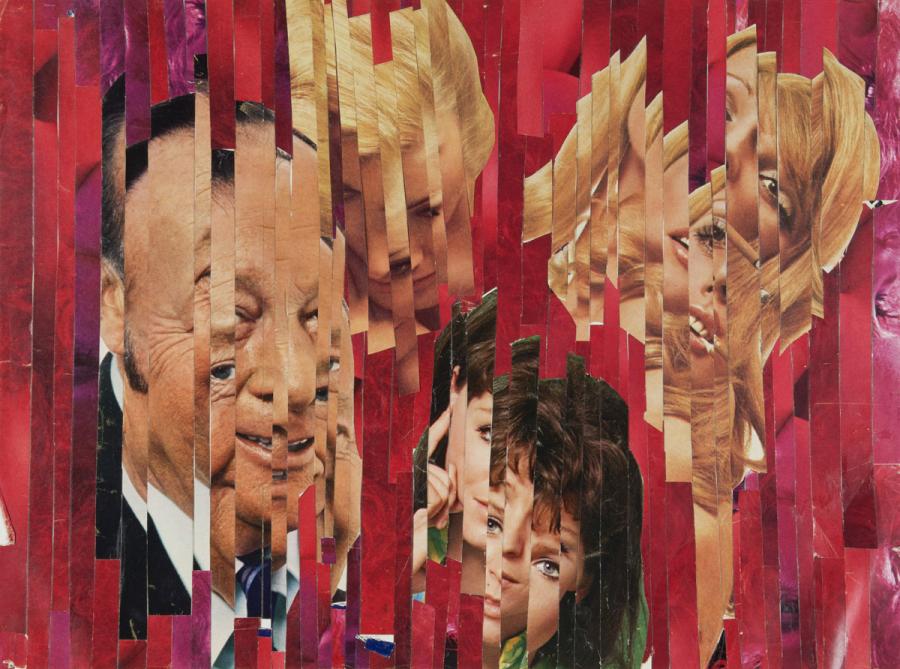 Spaltschnitt: Gesichter