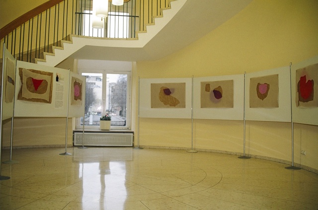 Pressefoto von der Ausstellung "Zukunftsträume" im Neuen Schloss in Stuttgart