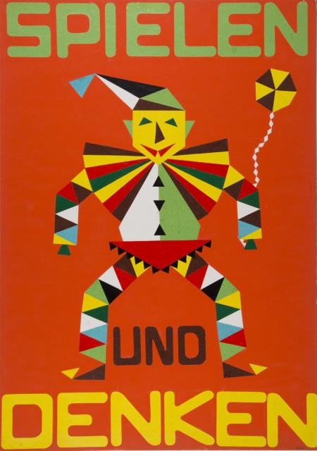 Plakat für Kinderspiele