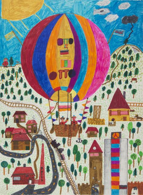 Heißluftballonfahrt