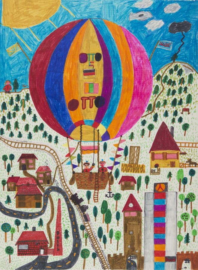 Heißluftballonfahrt