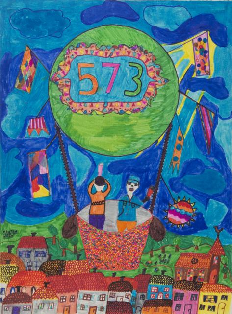 Heißluftballonfahrt