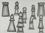 Geometrische Formen: Schachfiguren