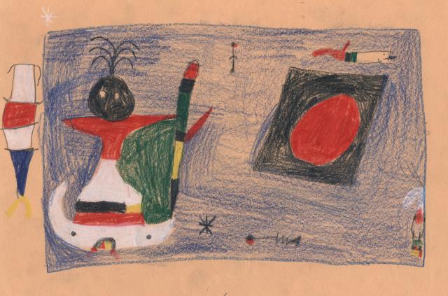 Miró: Zeichnen nach einer Vorlage