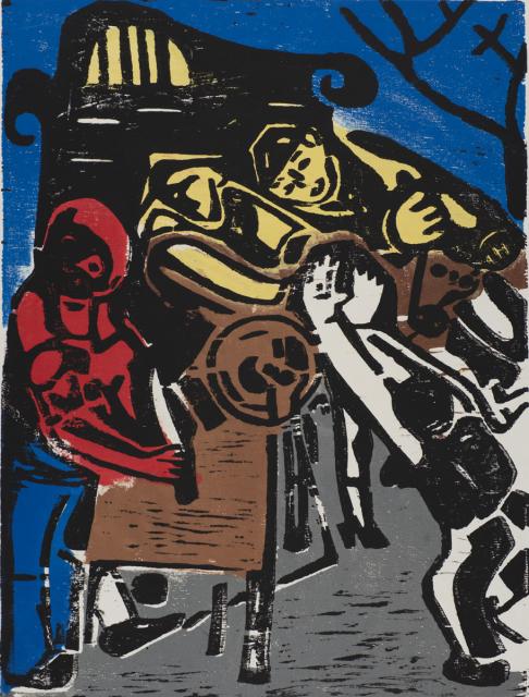 Personen bei der Arbeit