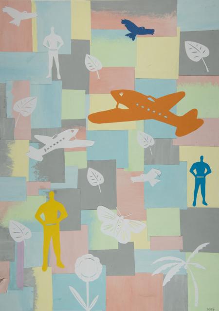 Tapete für ein Jugendzimmer