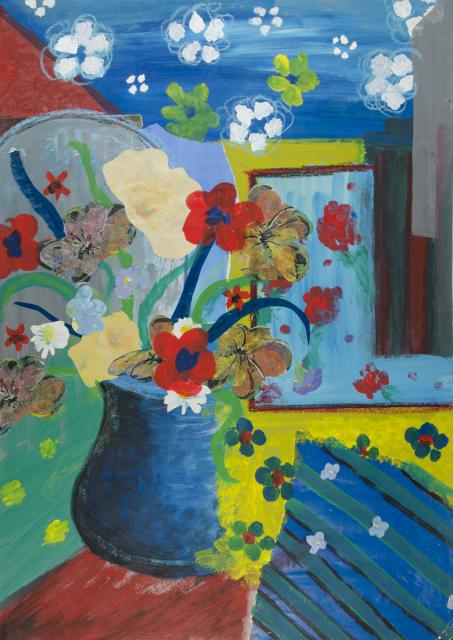 Bunter Blumenstrauß