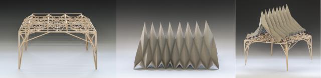 Überdachung in Skelettbauweise