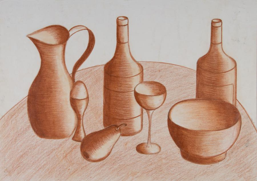 Stillleben: Gefäße