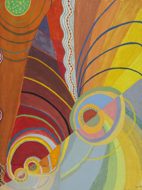 Delaunay: Weiterführung einer Postkarte