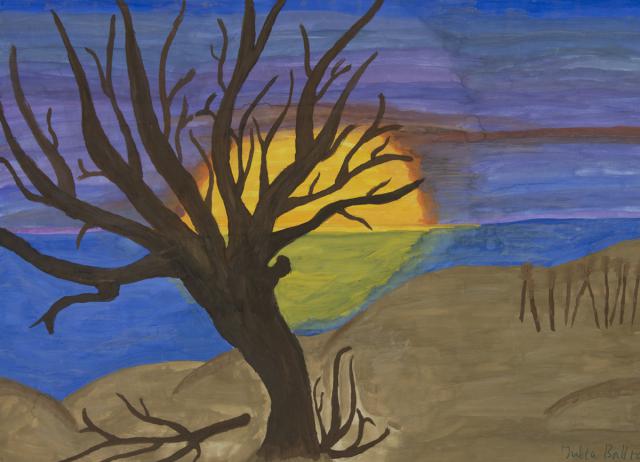 Landschaft nach einer Bildbeschreibung