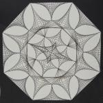 Geometrisches Ornament: "Spirograph"