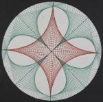Geometrisches Ornament: "Spirograph"