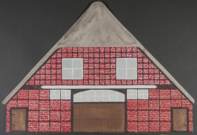 Historische Gebäudefassade: Fachwerkhaus